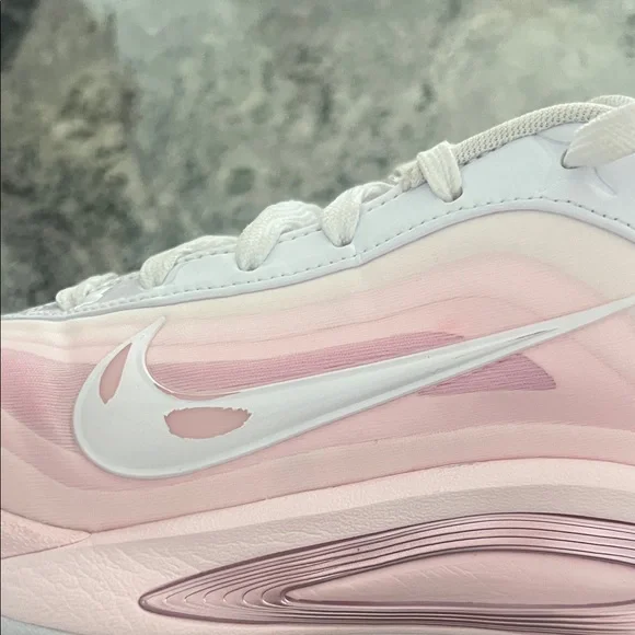 Nike A’One Women’s basketball shoes Wht/Prfct Pnk/Prism Pnk - Picture 8 of 8